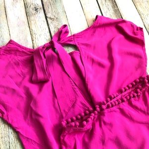 Hot Pink Romper